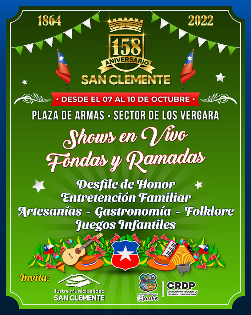 Aniversario 158° de San Clemente