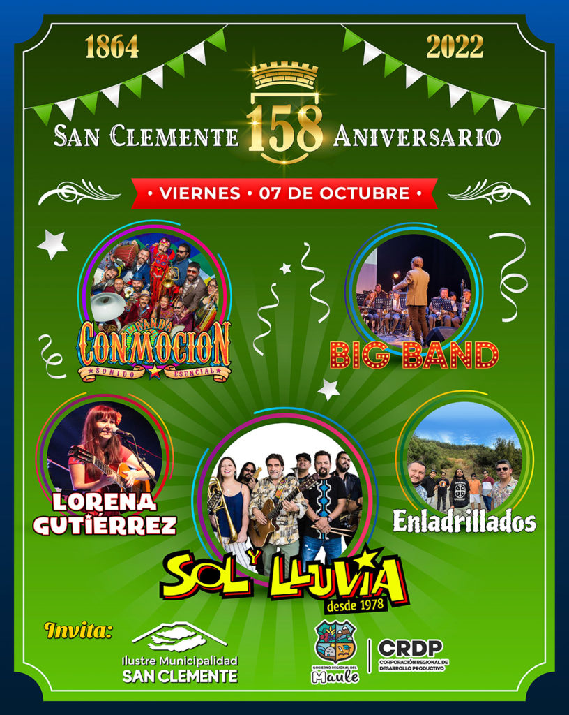 Aniversario 158° de San Clemente