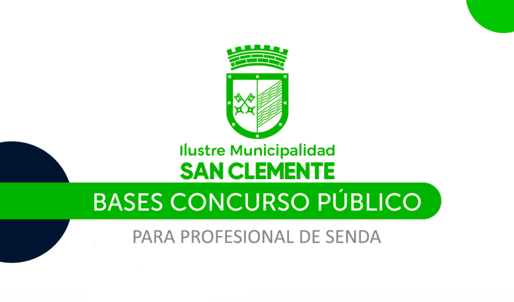 Bases de Concurso Público SENDA