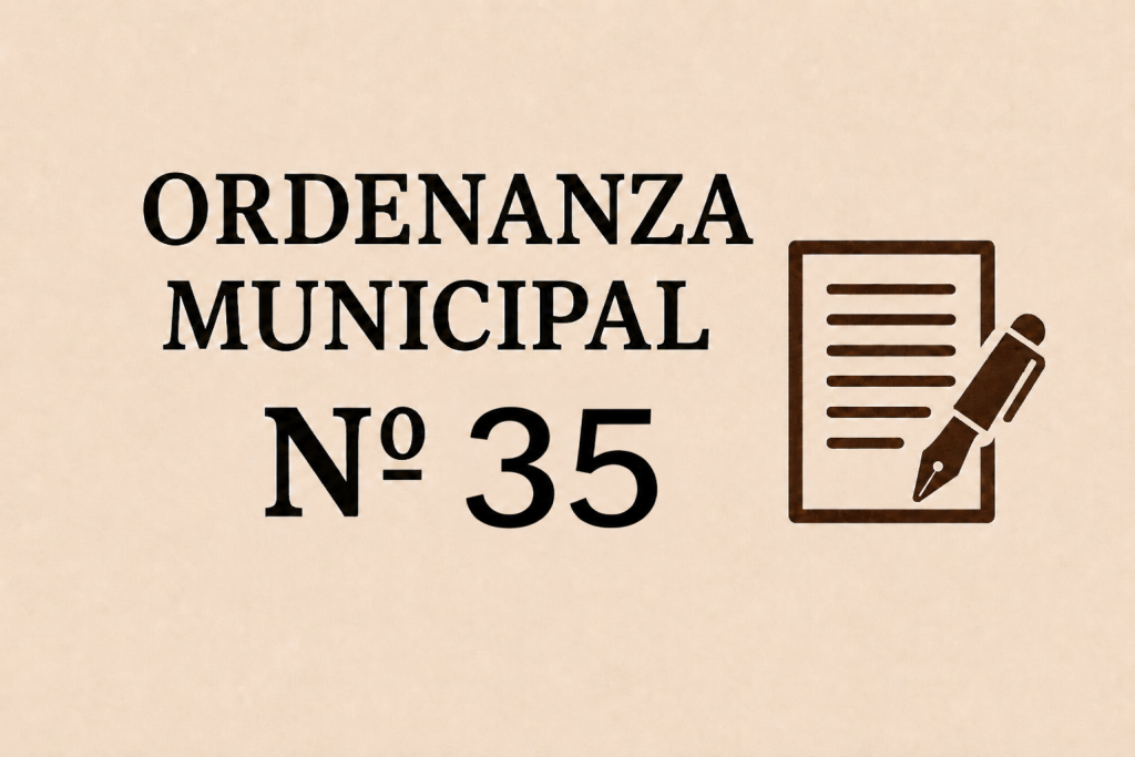 Ordenanza N°35