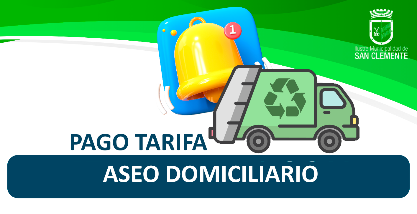 Pago tarifa de aseo domiciliario
