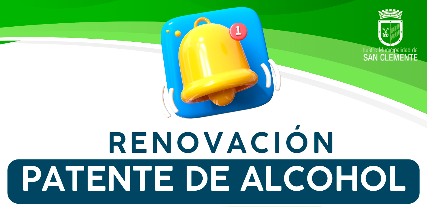 Renovación de patentes de alcohol