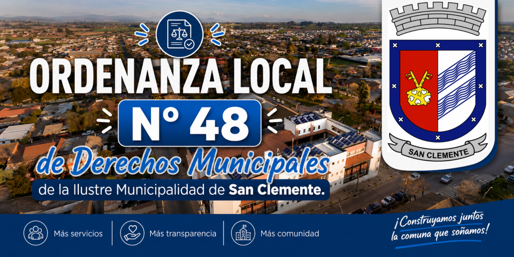 Ordenanza Local N°48 Derechos Municipales