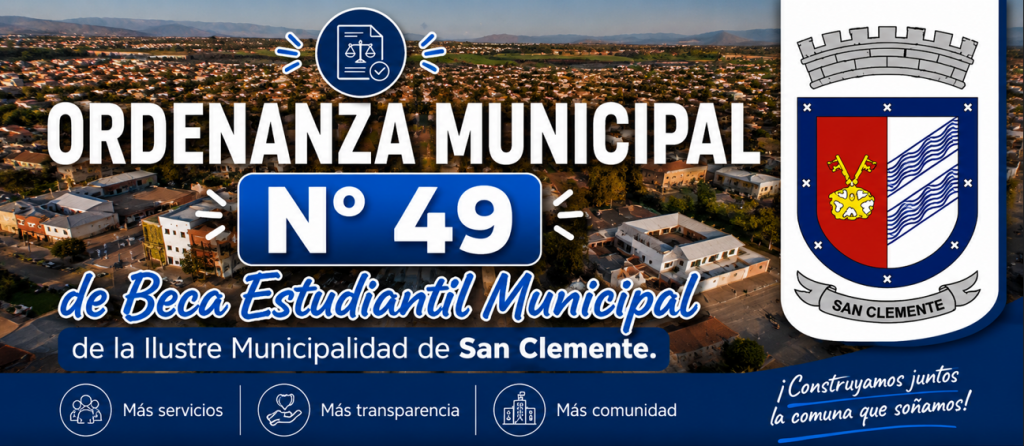 Ordenanza Municipal N° 49 Beca Estudiantil Municipal